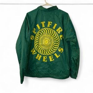 Spitfire Green and White Jacket with Logo